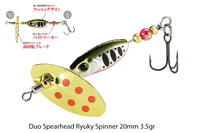 Duo Spearhead Ryuky Spinner 20mm 3.5gr
