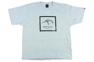 T-Shirt Born To Fish Grey Daiwa