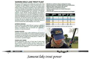Samurai lake trout power
