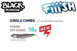 Black Minnow Combo Off Shore Taglia-2