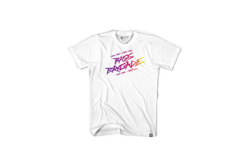 WIRED GRADIENT TEE WH-WHITE