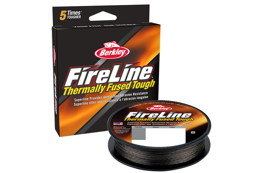 Berkley FireLine Thermally Fused Original Smoke