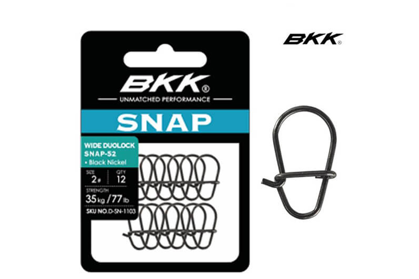 BKK Wide Duolock Snap-52 Black Nickel