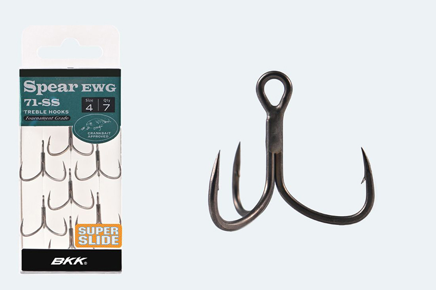 BKK - Spear EWG 71 SS Treble Hooks