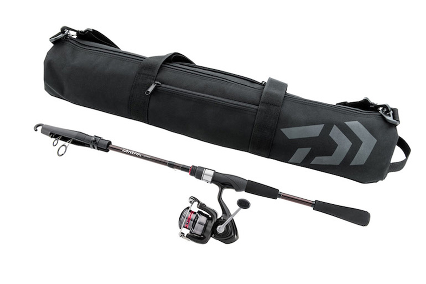Kit 21 Daiwa Canna Telescopica Travel + Mulinello