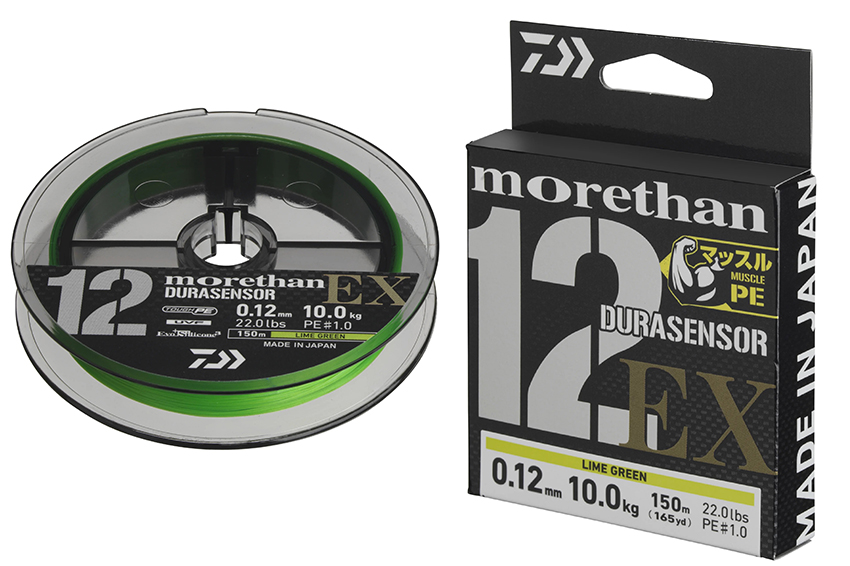 Daiwa UVF Morethan Durasensor X12EX+Si3 150mt