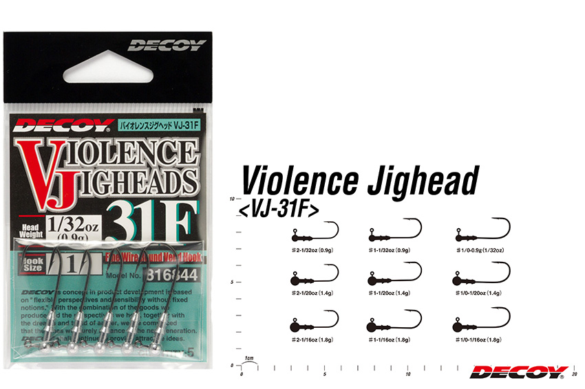 Decoy 31F Violence Jighead