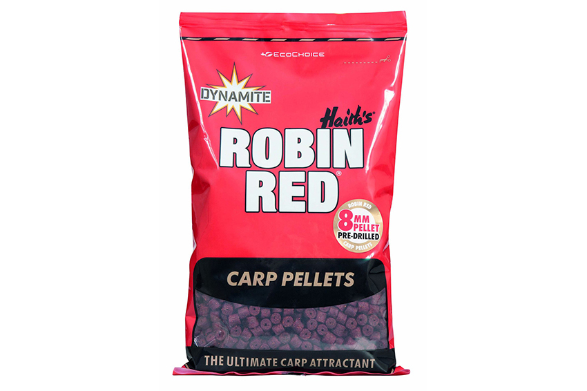 Dimanite Bait Pellets Pre3 Perch Robin Red 8mm