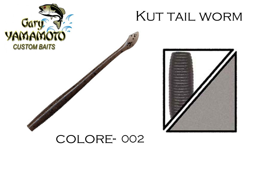 Gary Yamamoto Kut Tail Worm 4.0''