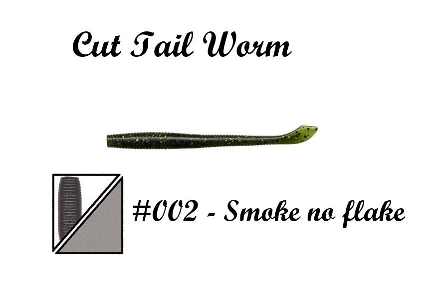 Gary Yamamoto Kut Tail Worm 3.5''