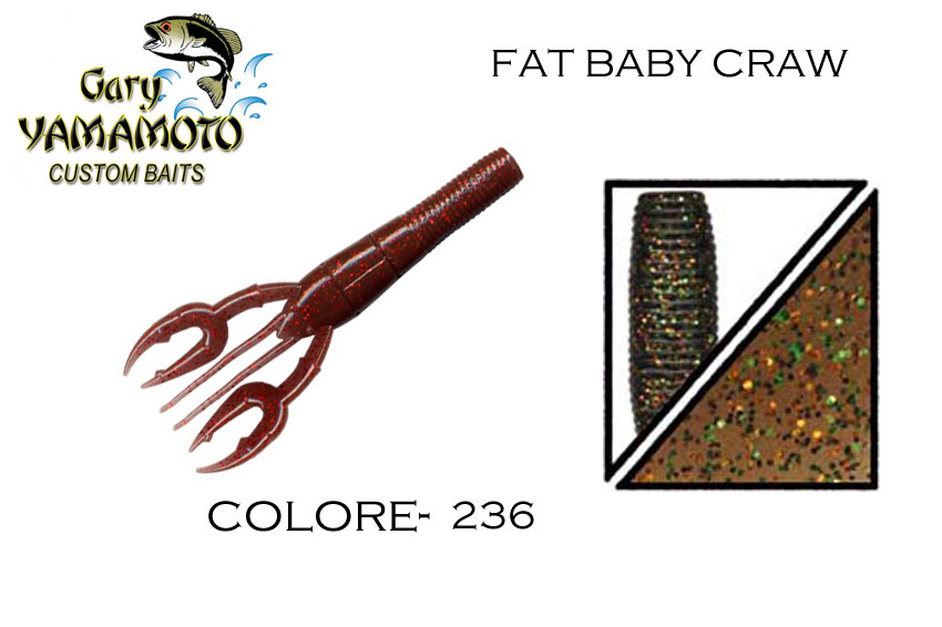 Gary Yamamoto Fat Baby Craw 3.3/4''