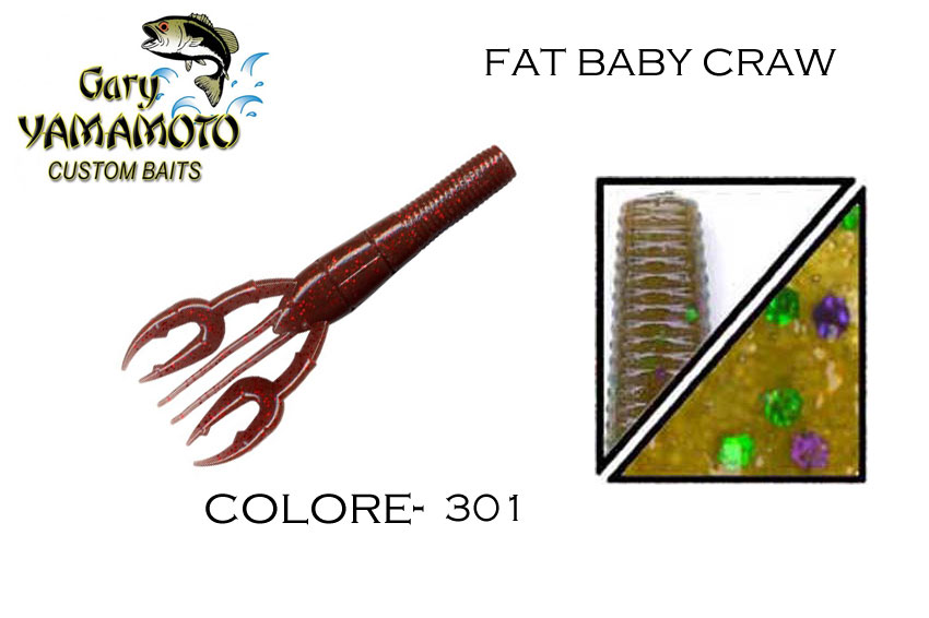 Gary Yamamoto Fat Baby Craw 3.3/4''