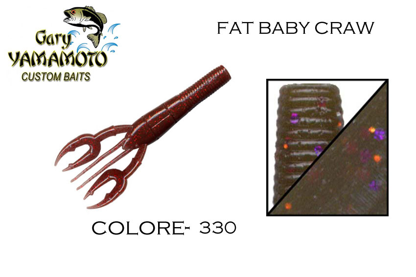 Gary Yamamoto Fat Baby Craw 3.3/4''