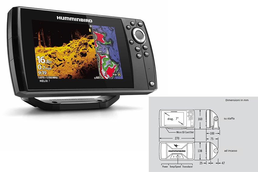 Hummimbird Helix 7 CHIRP SI GPS G4
