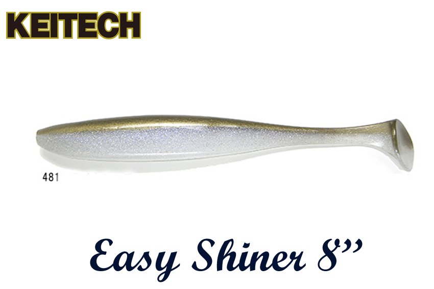 Keitech Easy Shiner 8''