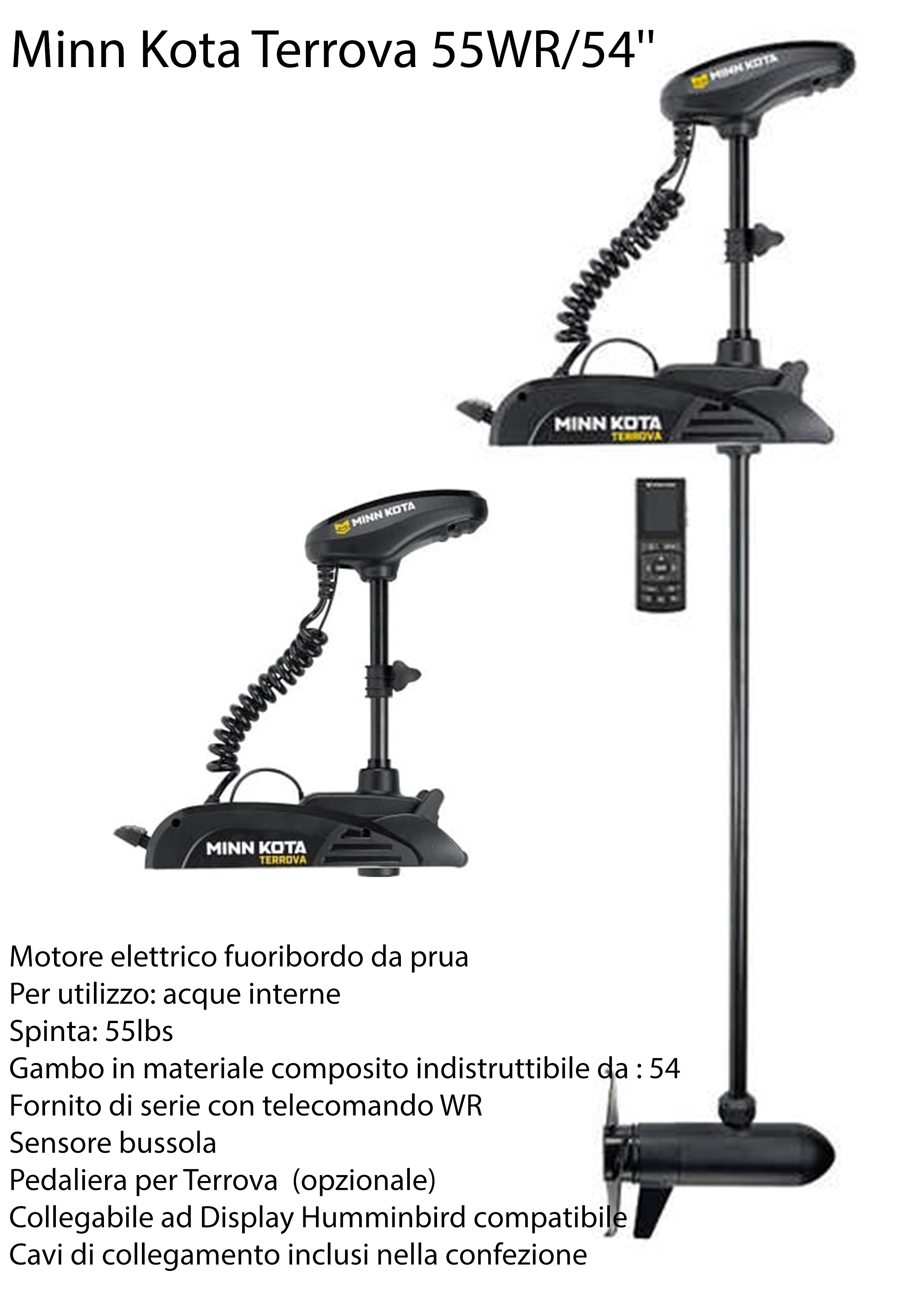 Motore Elettrico Minn Kota Terrova 55 WR/54''