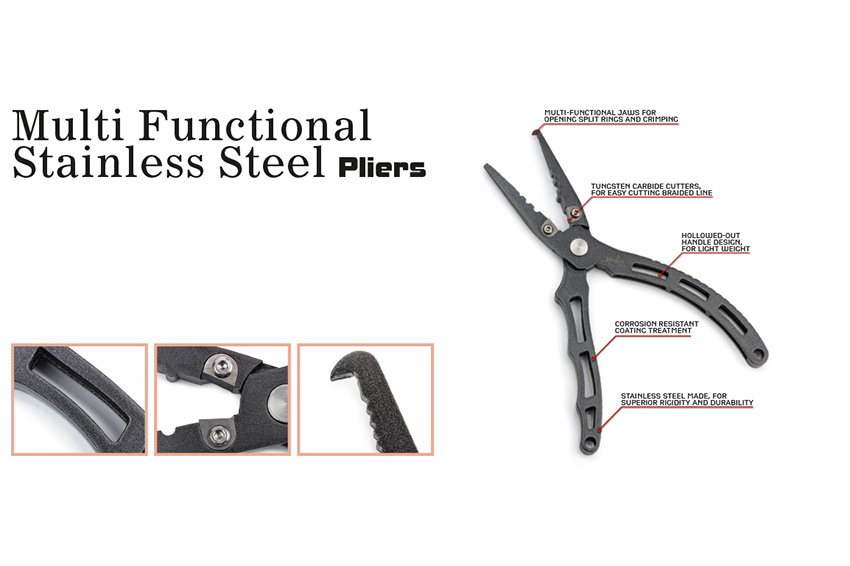 Molix Multi Functional Stsinles Steel Pliers