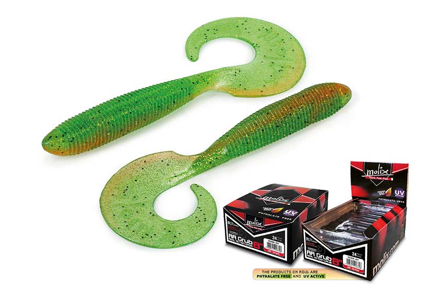 MOLIX RA SINGLE GRUB BULK 8''