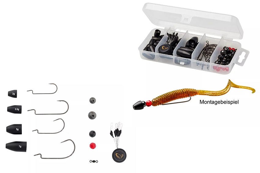 Kit rigging Savage Gear T 100 pezzi