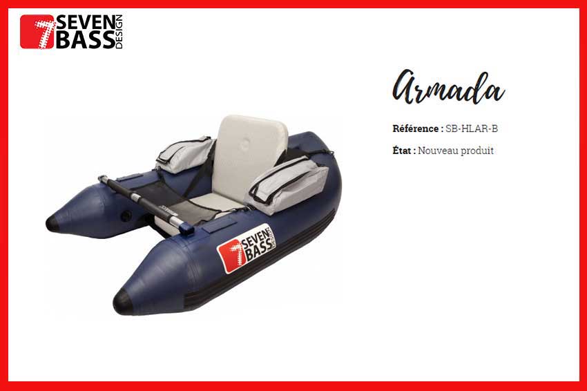 Belly boat Armada 170 Blu