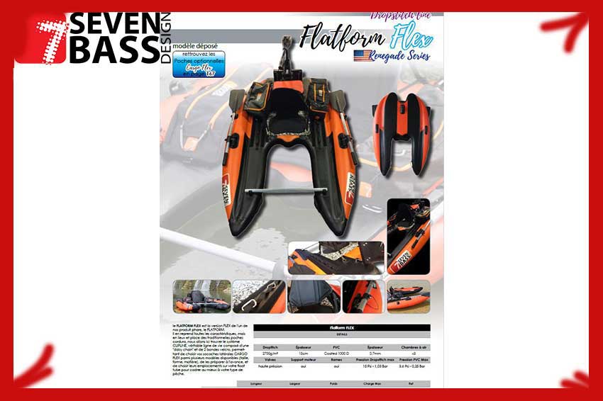 Belly boat USA Flatform Flex