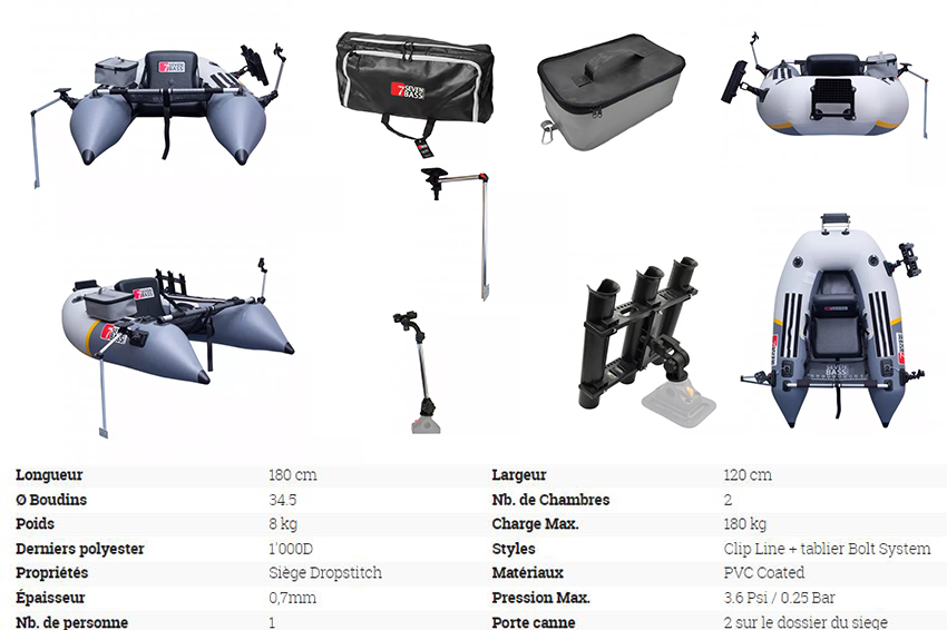 Belly boat Expedition Ultimat-8 Full