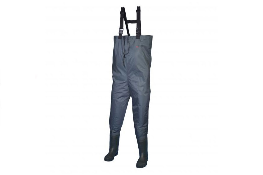 SIGMA NYLON CHEST WADER CON STIVALE GOMMA