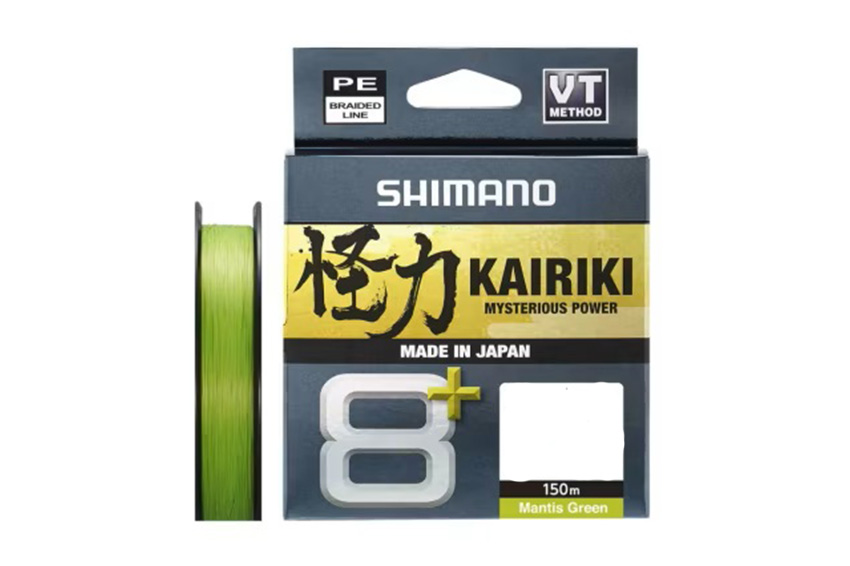 Shimano Lenza Kairiki 8+ 150m Mantis Green