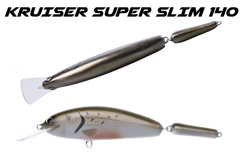 KRUISER SUPER SLIM 140mm 39gr Treble Hook