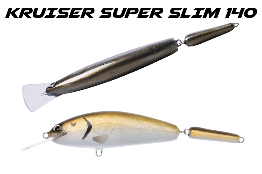 KRUISER SUPER SLIM 140mm 37gr Single Hook