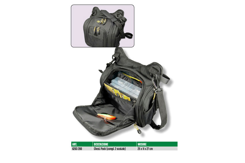 Spro Chest Pack +2 scatole25x11x24cm
