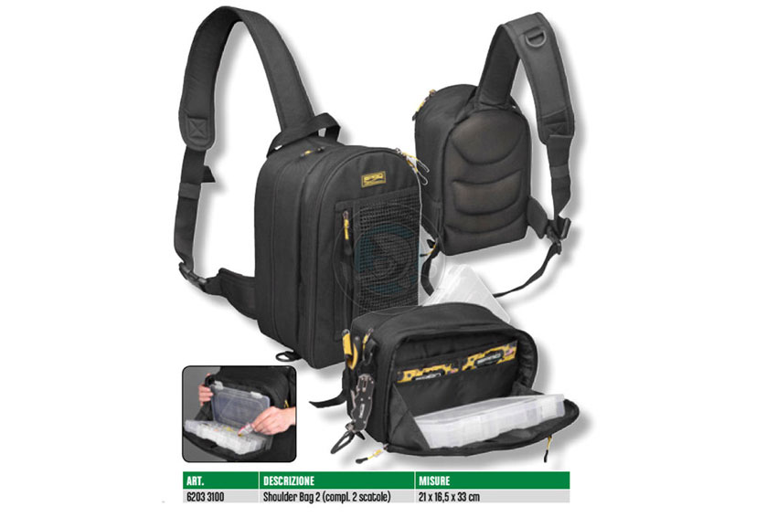 Spro Shoulder Bag +2 scatole21x16,5x35cm