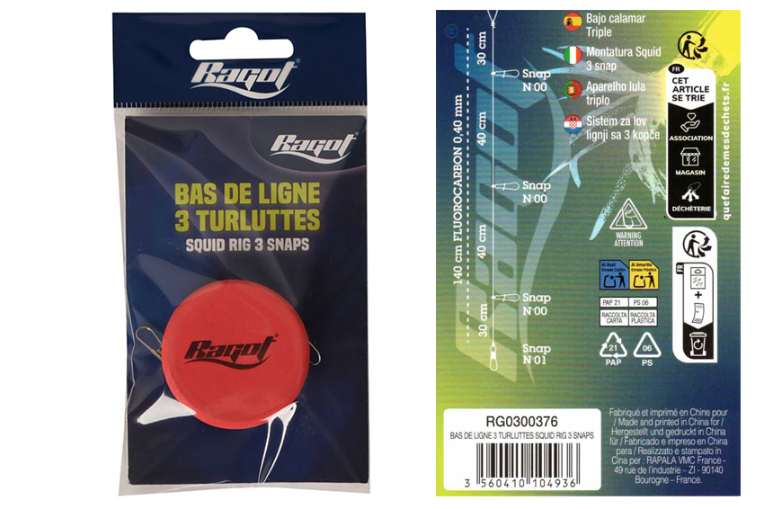 Williamson Montatura Squid Jig Trolling Tre Snap