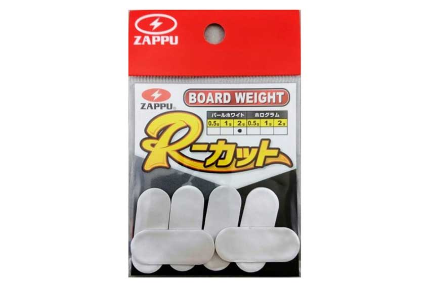 Zappu Board Whigt R Cut Pearl White