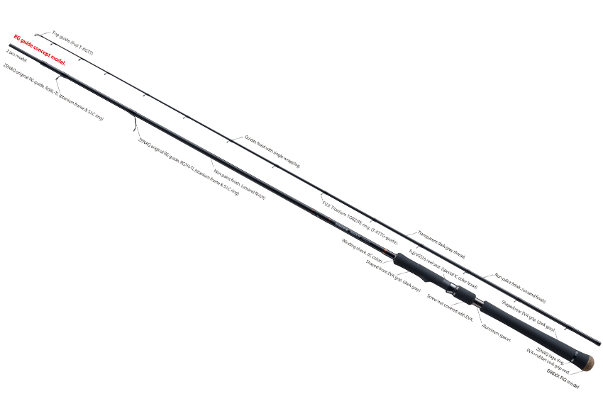 Canna Zenaq Snipe S86XX Longcast (K/RG)